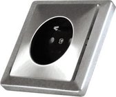 Doeco Rvs stopcontacten met randaarde RC-1.Inox