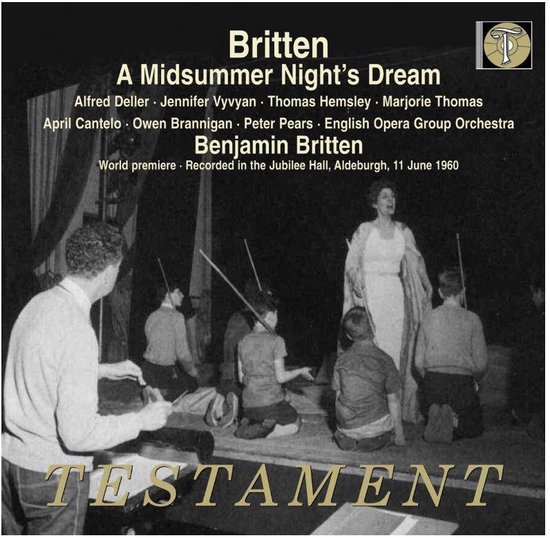 Midsummer Nights Dream B Britten Cd Album Muziek