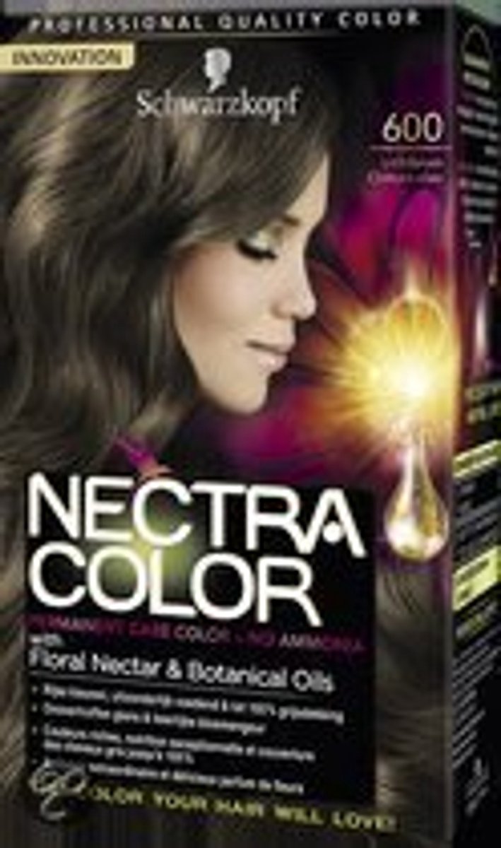 Nectra Color 600 Lichtbruin - 1 stuk