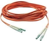 Matrox RGU Fiber-Optic Cable Dual LC-LC Glasvezel kabel 5 m Oranje