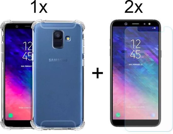 Herformuleren aankunnen kleding Samsung A6 2018 Hoesje - Samsung Galaxy A6 2018 hoesje shock proof case  cover... | bol.com