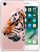 Coque Téléphone pour iPhone SE (2020) | 7/8 Protection Housse Tigre