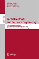 Lecture Notes in Computer Science 9407 - Formal Methods and Software Engineering