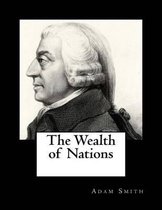 Un portrait en noir et blanc d'Adam Smith, avec le titre 'The Wealth of Nations'.