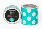 Heidi Swapp Washi Tape Mint met Stippen - 5.1cm x 2.74 m