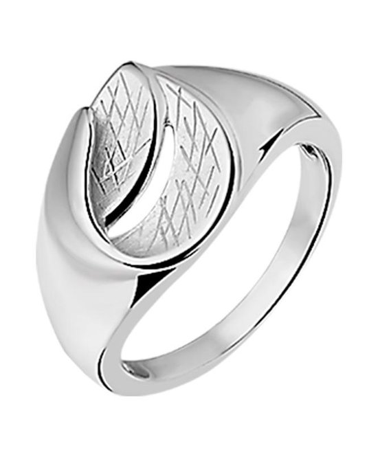 Bague The Jewelry Collection Rayée - Argent | bol.com