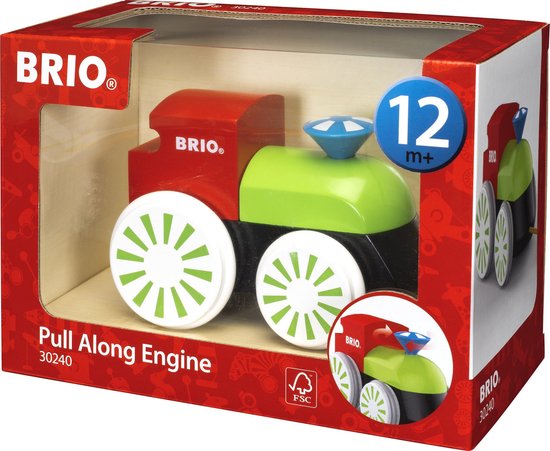 BRIO Gekleurde Locomotief- trekvoertuig - 30240