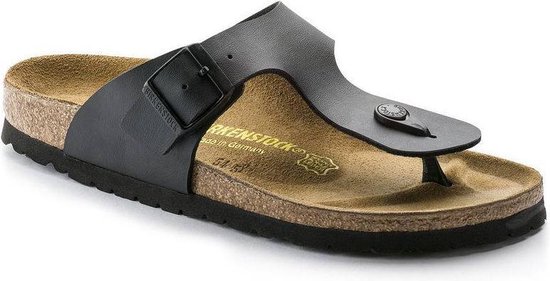 Birkenstock Ramses Heren Slippers Regular fit - Black - Maat 40 | bol