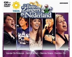 Various - De beste zangers van Nederland (cd+dvd)