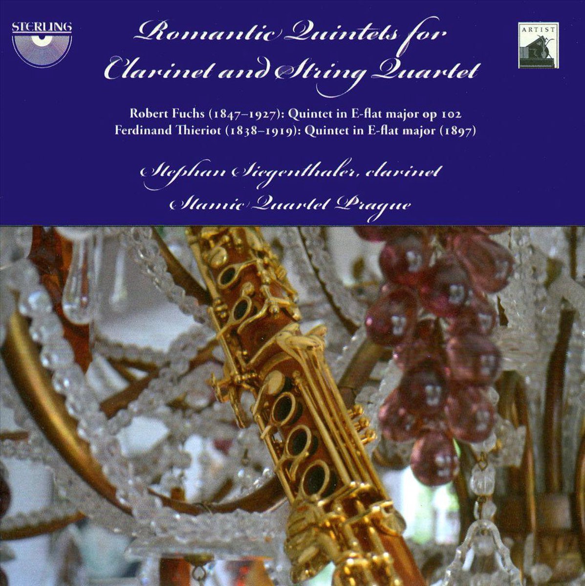 Siegenthaler/Stamic Quartet Prague - Romantic Quintets For Clarinet