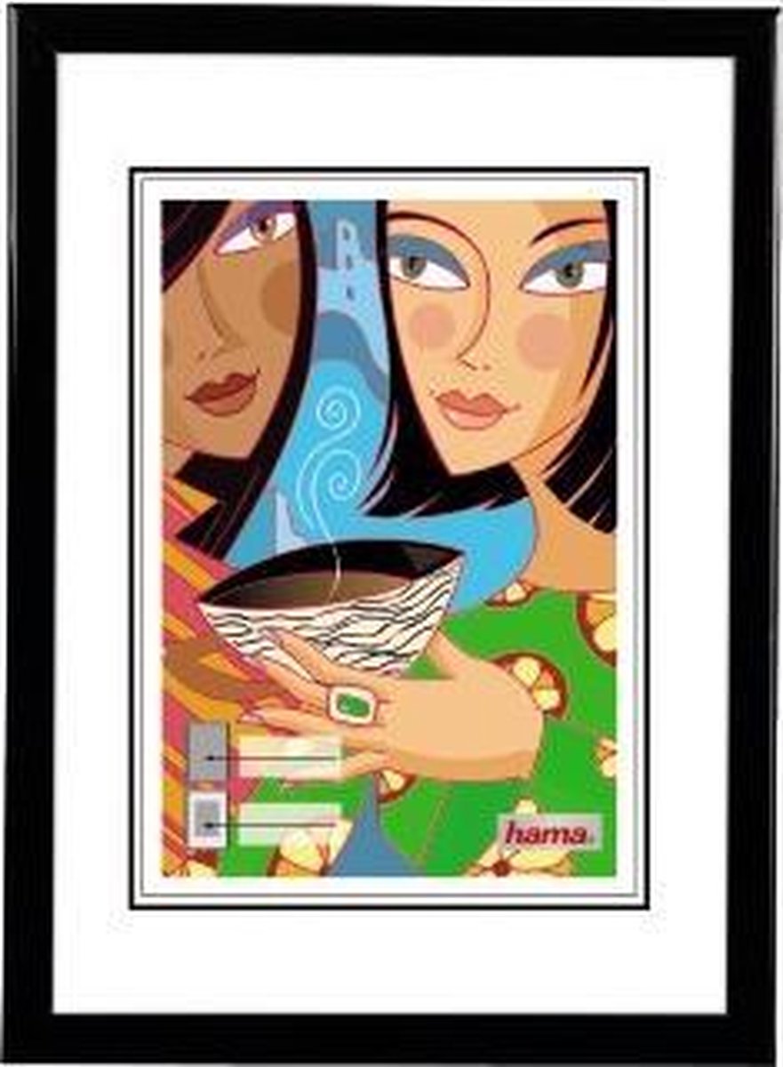 Hama Madrid Zwart 15x20 kunststof 66604