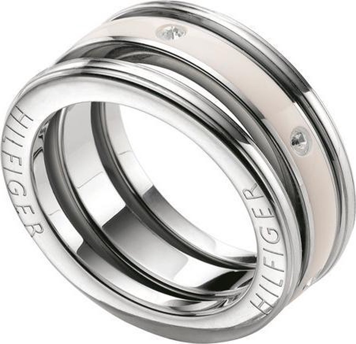 Tommy Hilfiger Ring Stackable Ring Set TJ2700241 (Maat 52)