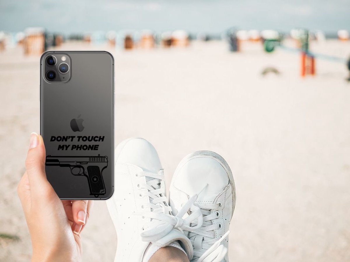Apple iPhone 11 Pro Max Silicone-hoesje Pistol DTMP