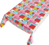 Tafelzeil Modern -  140 x 250 cm - Multi tafellaken - Tafelkleed plastic - Voor buiten en binnen - Verschillende maten - Geleverd in een koker