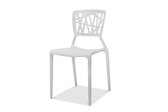 Stapelbare kunststof stoel - Webb | Wit