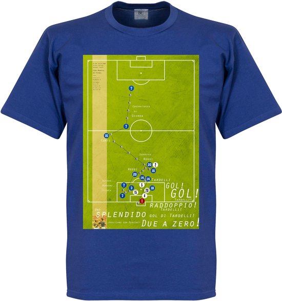 Pennarello Marco Tardelli 1982 Classic Goal T-Shirt - S