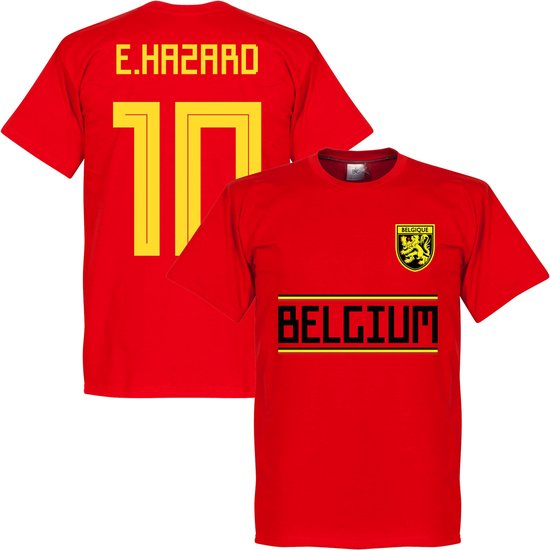 galop voeden Omgeving België Hazard 10 Team T-Shirt - Kinderen - 140 | bol.com