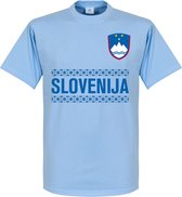 Slovenië Team T-Shirt - Licht Blauw - XL