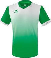Erima Leeds Shirt Korte Mouw Heren - Smaragd / Wit | Maat: S