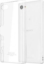 DrPhone Sony XPERIA Z5 TPU Ultra Dun Premium Soft-Gel Case Transparant + Screenprotector