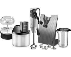 Bamix SwissLine Superbox M200 – Staafmixer – Zilver