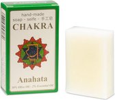 Zeep 4e Chakra Anahata, met rozenolie (Rosa Attar)