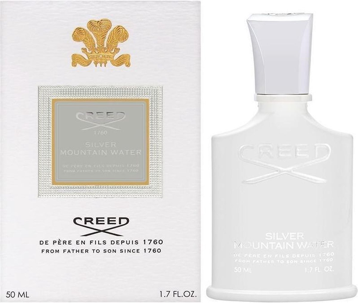 Creed Silver Mountain Water - 50 ml - eau de parfum - herenparfum