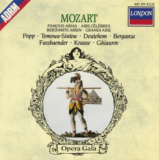 Mozart Famous Arias, various artists CD (album) Muziek