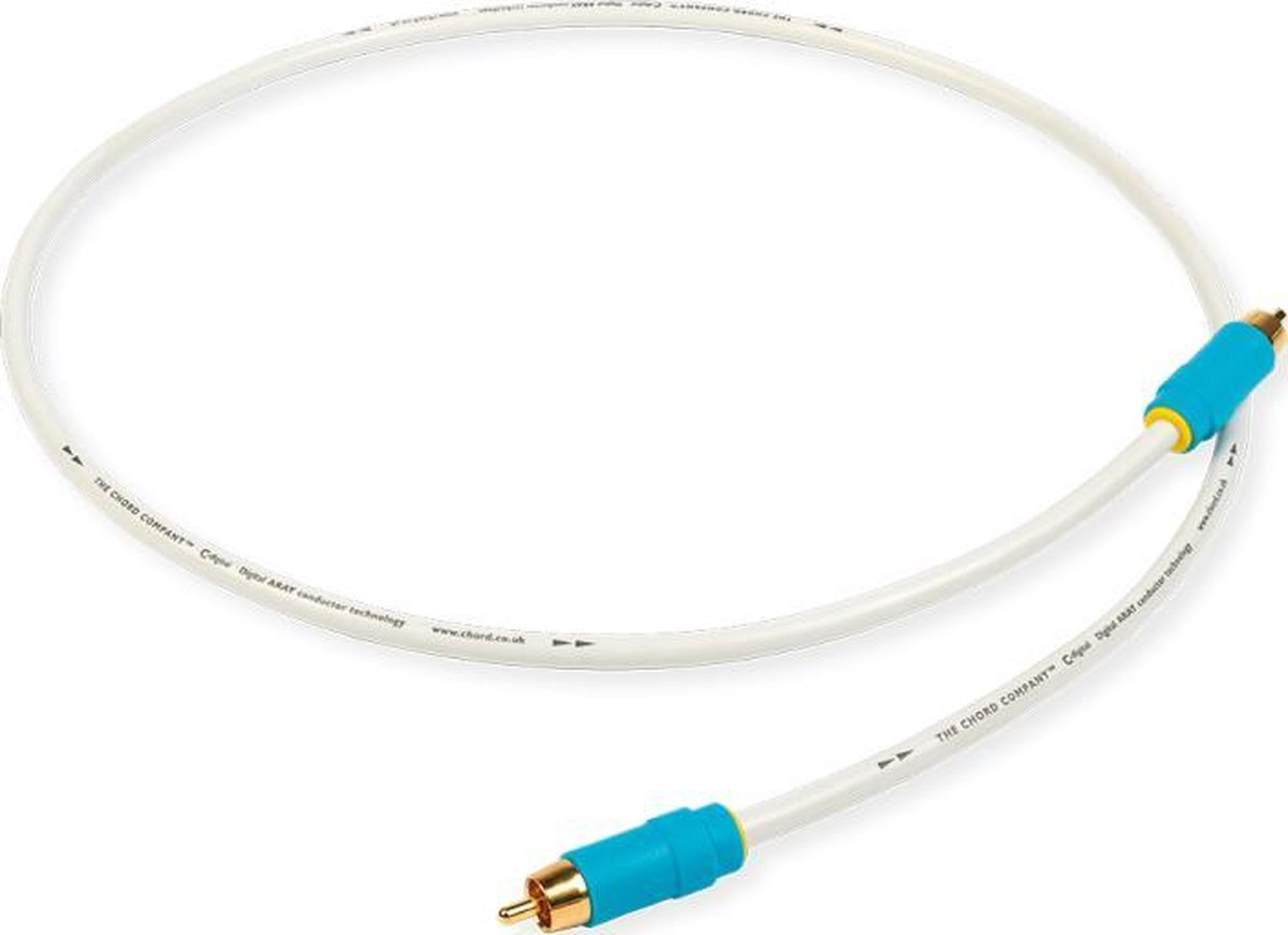 The Chord Company C-digital 1RCA to 1RCA 0.5m - Digitaal coaxiaal kabel