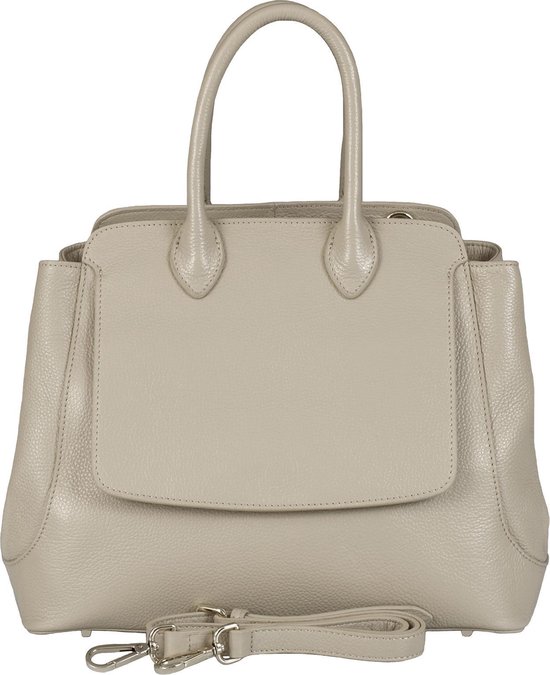 NEW SALE BELUCIA LECCE Dames Handtas - Schoudertas Kalfsleer Beige