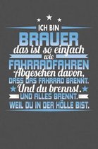 Ich Bin Brauer Das Ist So Einfach Wie Fahrradfahren. Abgesehen Davon, Dass Das Fahrrad brennt. Und Du Brennst. Und Alles Brennt. Weil Du In Der H lle Bist.