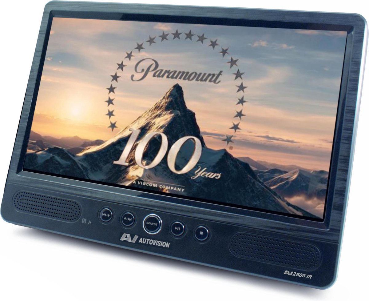 Autovision AV2500IR UNO - Portable DVD-speler - 10.1 inch | bol