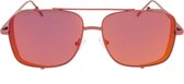 Sunheroes Zonnebril URBAN - Rood montuur - Rode spiegelende glazen