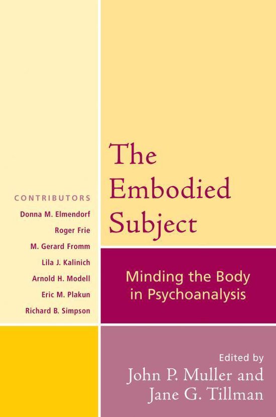 The Embodied Subject - cover