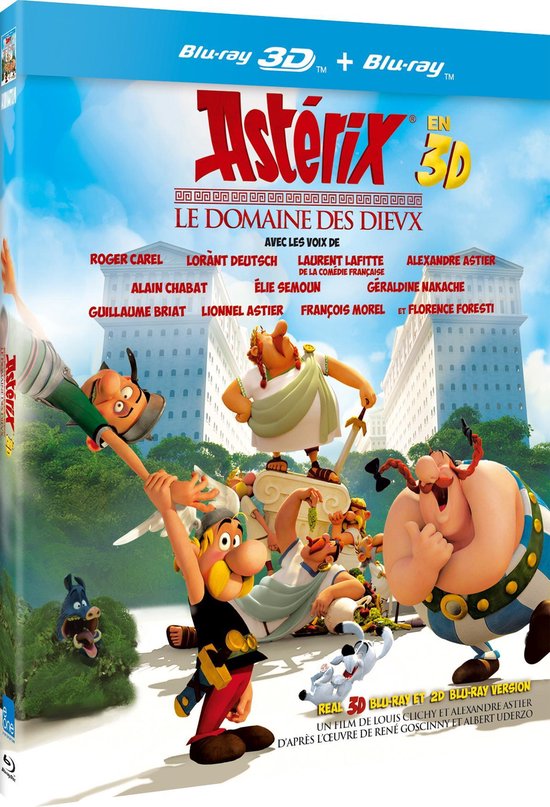 Asterix 3D: Le Domaine Des Dieux (2D + 3D Blu-Ray)