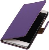 Bookstyle Hoes voor Huawei P9 Paars