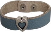 Little Bijoux aanpasbare armband-blue heart