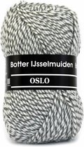 Oslo grijs wit 02 - Botter IJsselmuiden PAK MET 5 BOLLEN a 100 GRAM.