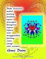 Buku Mewarnai Mudah Jantung Mandala Nyata Mencapai Keinginan Tujuan Tujuan Niat Menggunakan Jantung Cinta Energi Oleh Seniman Grace Divine