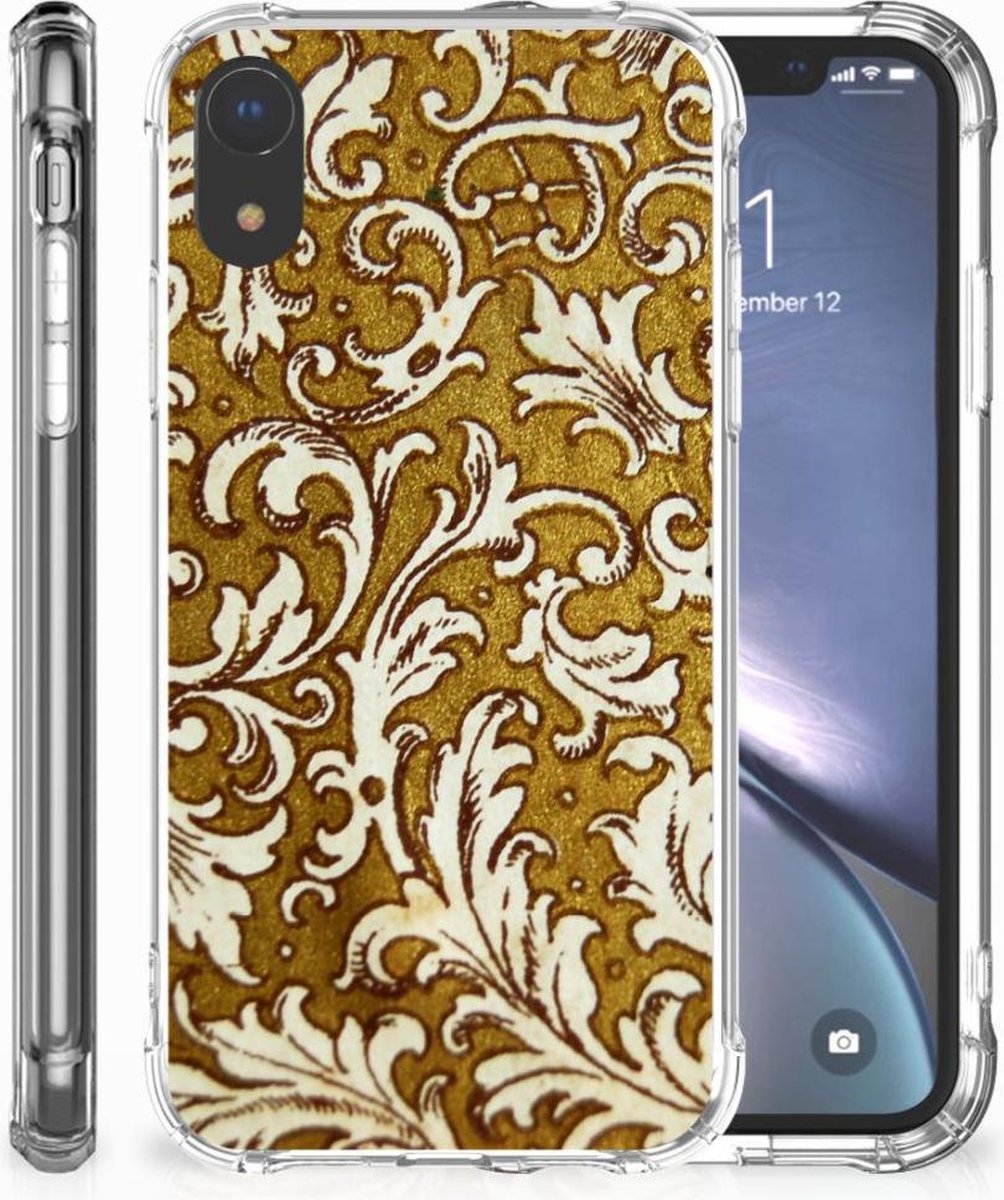 Anti Shock Case Apple iPhone Xr Barok Goud
