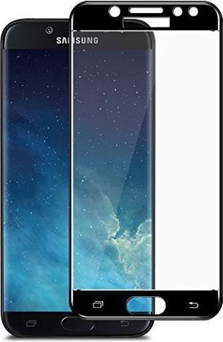 2 Pack Samsung Galaxy J5 (2016) Screenprotector Glazen Gehard Full Cover Volledig Beeld Tempered Glass