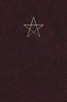 Monogram Pentagram (Neopaganism) Notebook