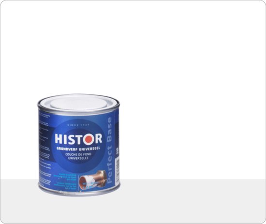 Histor Perfect Base Grondverf Universeel 250 ml - Wit