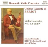 Takako Nishizaki, RTBF Orchestra, Alfred Walter - Bériot: Violin Concerto Nos. 1, 8 & 9 (CD)