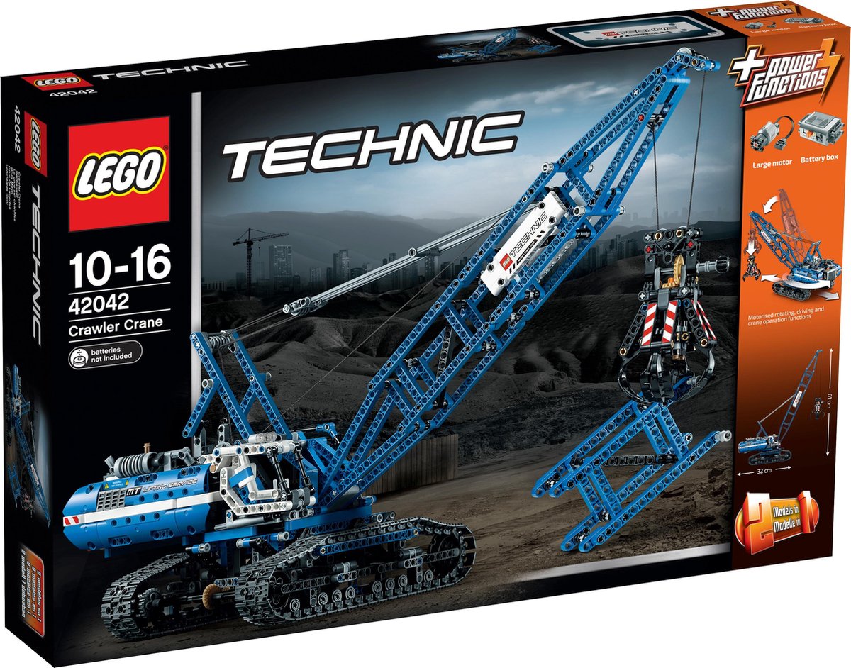 LEGO Technic Rupsband Kraan - 42042 | bol.com