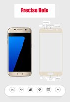 Samsung Galaxy S7 full cover screen protector beschermfolie  Goud