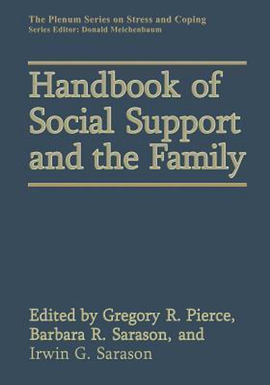 Handbook of Social Support and the Family - cover