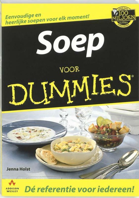Cover van het boek 'Soep voor Dummies' van Jenna Holst