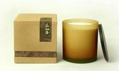 FT 501493 Candle Large Frosted Glass Amb