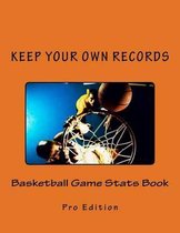 Basketball Game Stats Book